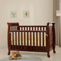 High Quality Convertible Solid Wood Baby Crib