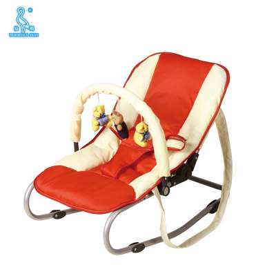 Wholesale Portable Safety Design Swing Rocking Baby Bouncer With Mosquito Net