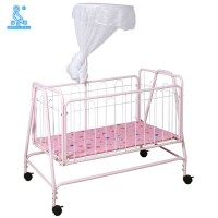 857 Swinging Baby Crib iron baby bed with wheels