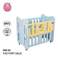 Multifunction for new born plastic baby crib bed