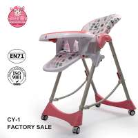 Multifunction foldable baby feeding chair for restaurant