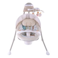 Factory New Style Lovely Baby Swing Portable Electric Baby Cradle Swing